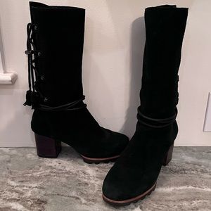 Sorel Farah Mid Black Women’s Waterproof Boots - Size 7